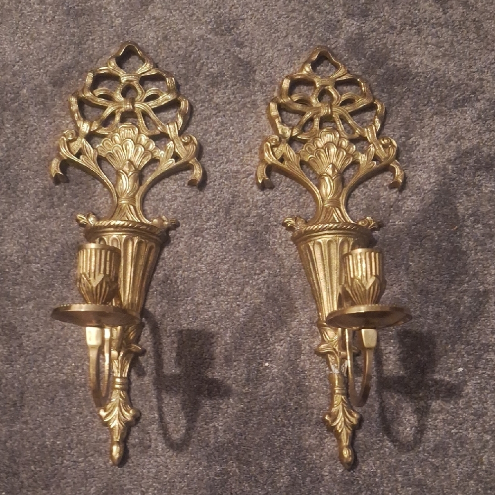 Elegant Gold Wall Sconces